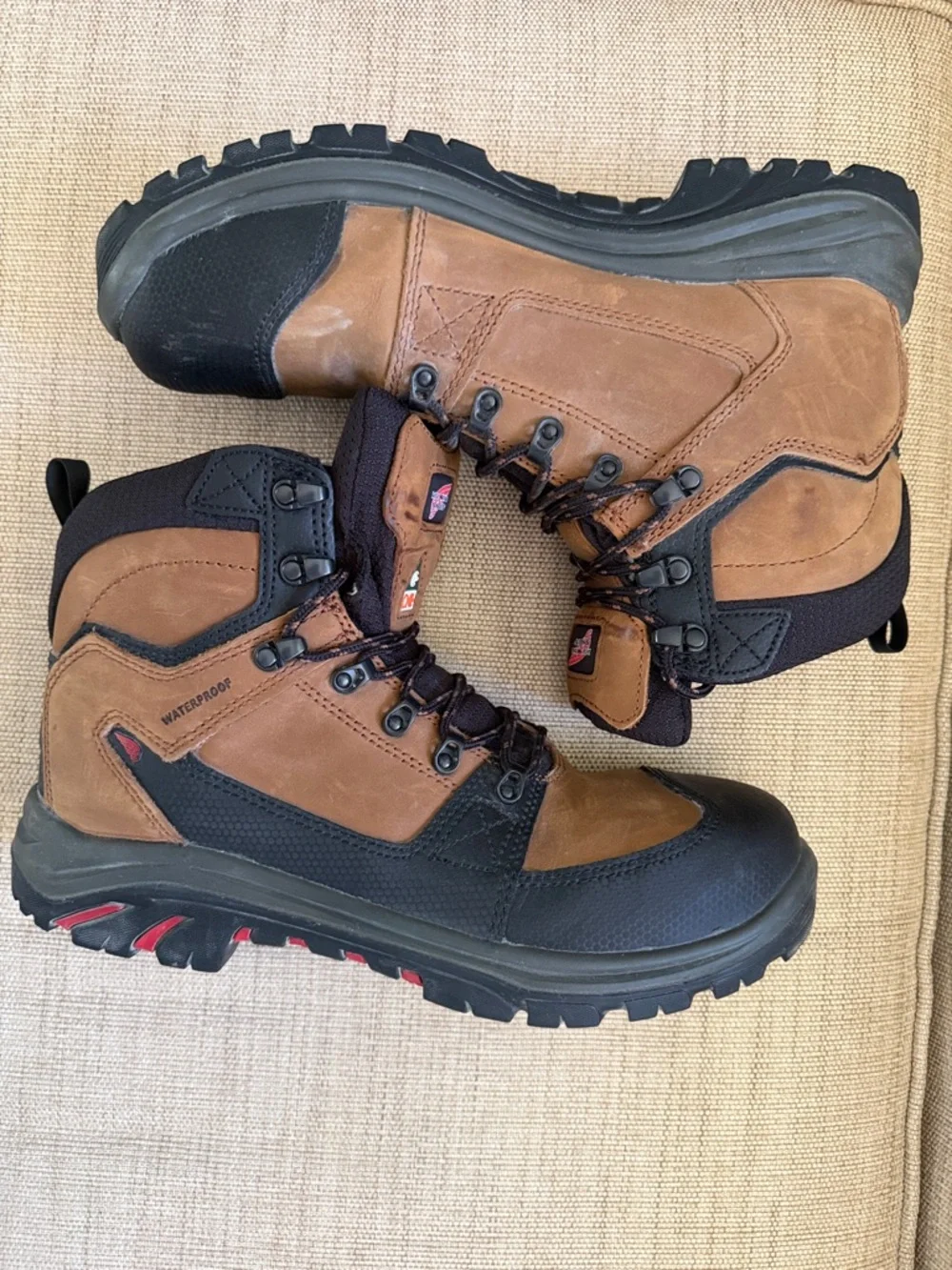 Red Wing 3519 Versatrax Steel Toe Work Boots Men’s 11 D EH PR Waterproof